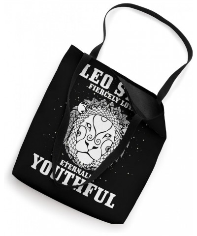 Leo Star Fiercely Loyal Eternally Youthful Tote Bag $12.74 Totes