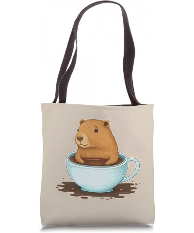 tea time cup morning tea lover cute joyful Tote Bag 16 inches $10.37 Totes