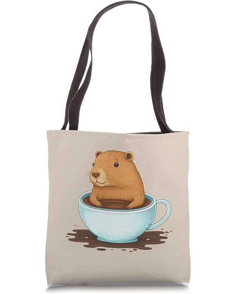 tea time cup morning tea lover cute joyful Tote Bag 16 inches $10.37 Totes