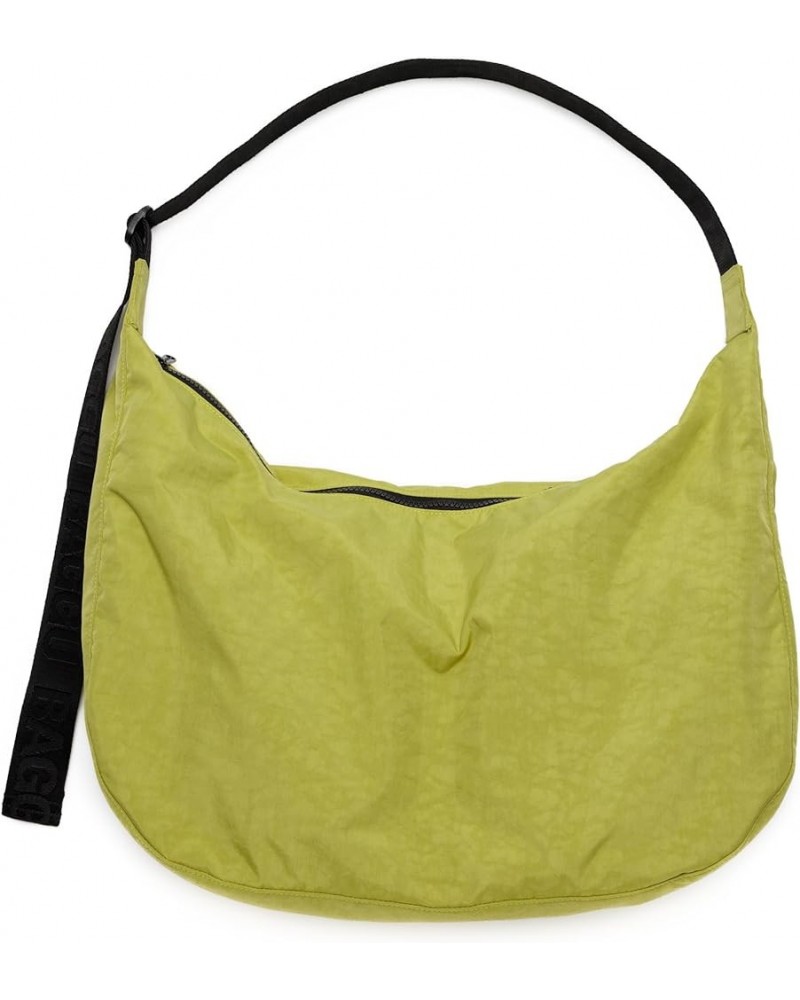 Large Nylon Crescent Bag Lemongrass $28.81 Crossbody Bags