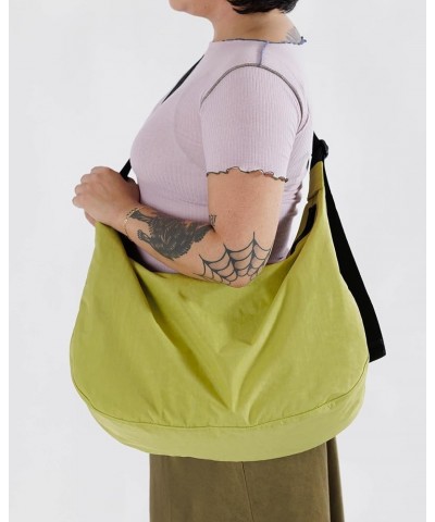 Large Nylon Crescent Bag Lemongrass $28.81 Crossbody Bags