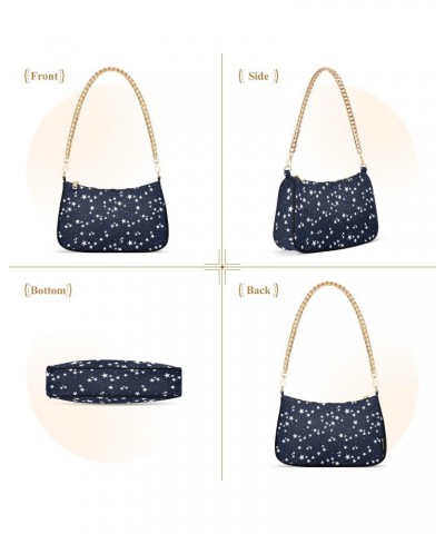 Star Dark Sky Shoulder Bag for Women Crossbody Small Tote Bag Purses Handbag with Zipper Closure for Girls Beach Travel $16.1...