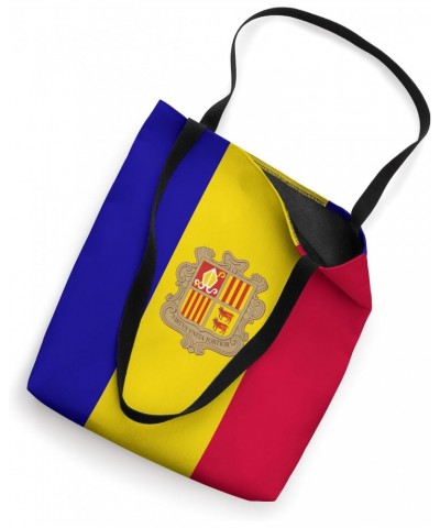 Andorranian Flag Heart Roots Pride Andorra Tote Bag $10.50 Totes