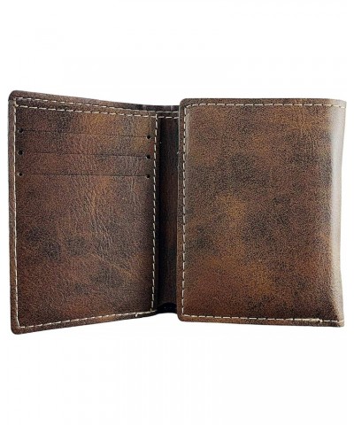 Crowley Irish Coat of Arms Rustic Leather Wallet $16.17 Wallets