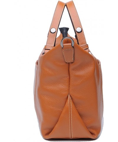 Womens Top-Handle Bags Cowhide Genuine Leather Crossbody Brown $30.80 Crossbody Bags