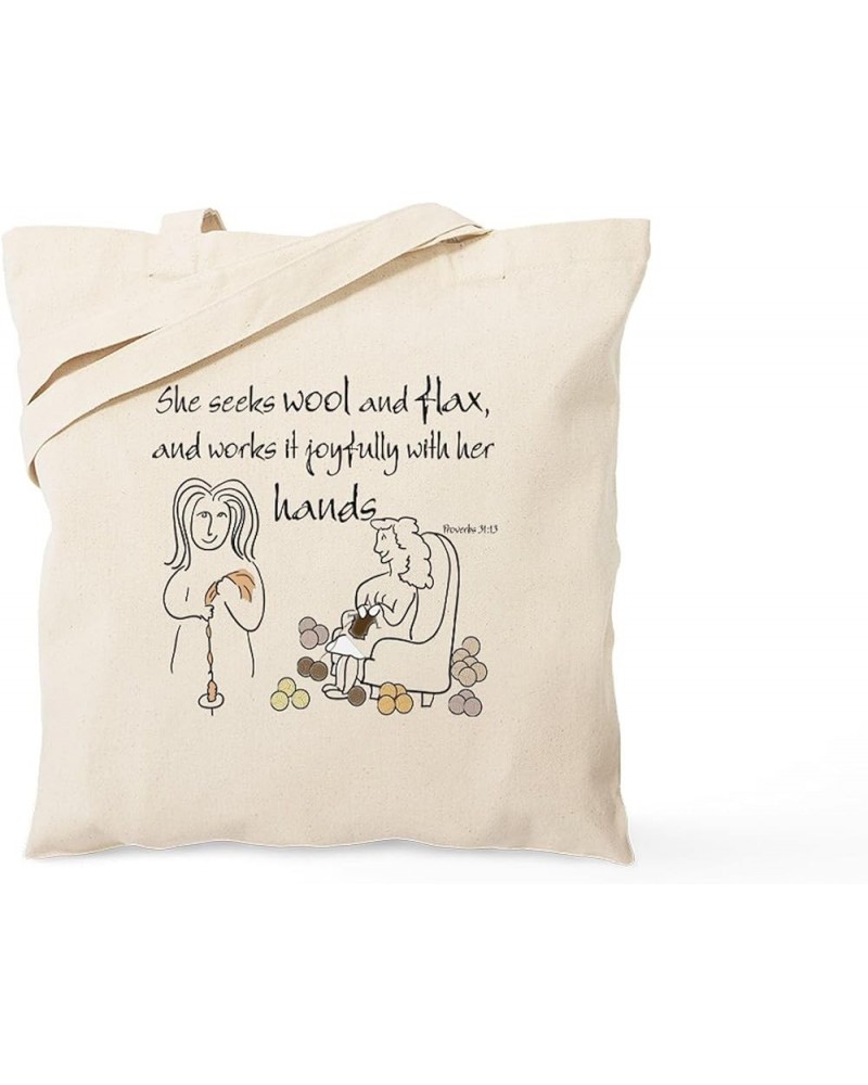 Proverbs 31 Woman Tote Bag Natural Canvas Tote Bag, Cloth Shopping Bag Proverbs 31_13v2 Tote Bag $9.59 Travel Gear