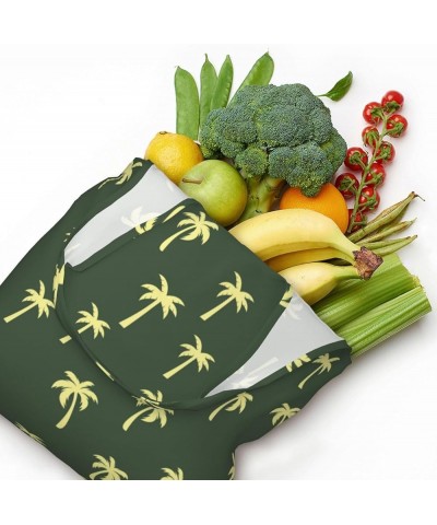 Palm Trees Single Shoulder Commuter Canvas Tote Bags For Women And Men Palm Trees 35 $10.11 Totes