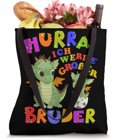 Hurra! Ich Werde Großer Bruder Cute Dragon Baby Tote Bag $18.00 Totes