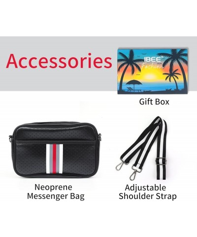 Crossbody Bags For Women,Neoprene Bag,Messenger Bag Black New 2 $15.50 Crossbody Bags