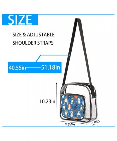 Green Frog Clear Crossbody Bag Clear Messenger Bag Shoulder Bags Clear Purse Stadium Approved Color 8 $8.78 Crossbody Bags