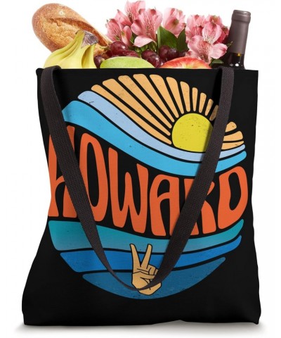 Howard Shirt Vintage Sunset Howard Groovy Tie Dye Tote Bag $12.54 Totes