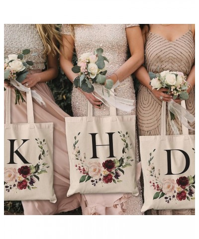 Customized Bridesmaid Tote Bag For Personalized Bachelorette Hen Night Initial R $9.49 Totes