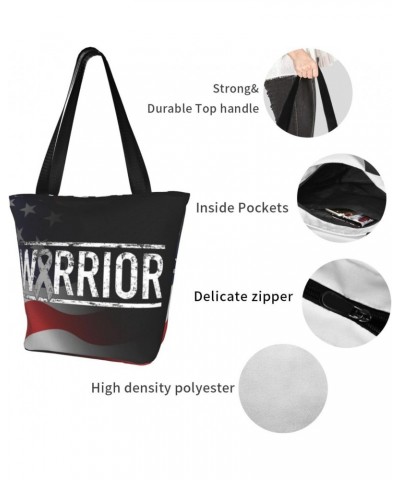 Brain Cancer Warrior Tumor Awareness Ribbon Fashion Shoulder Bag Large Capacity For Man Or Woman $16.17 Totes