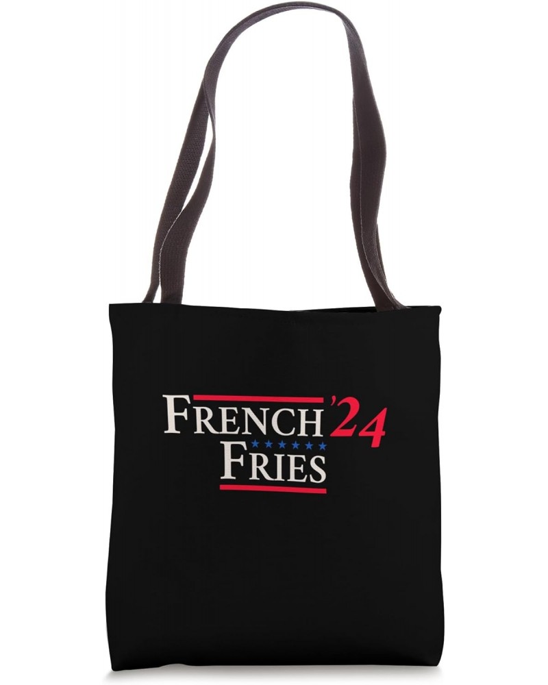 Vote 2024 US Presidential Election French Fries Tote Bag $15.92 Totes