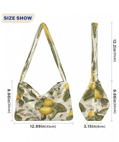 Many American Football Balls Shoulder Handbag, Tote Bag, Autumn Handbags Botanical Beige Lemons-10 $11.74 Totes