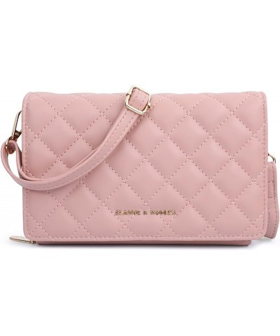 Crossbody Bags for Women Small Handbags PU Leather Shoulder Bag Ladies Purse (Khaki) Pink $33.78 Totes