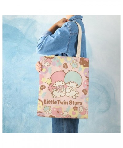 Print Casual L Ittle Tw in Stars Canvas Tote Handbag Women Reusable Grocery Bags Style-3 $8.42 Shoulder Bags