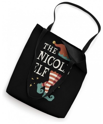 The Nicole Elf - Christmas Pajama for Nicole Tote Bag $13.87 Totes