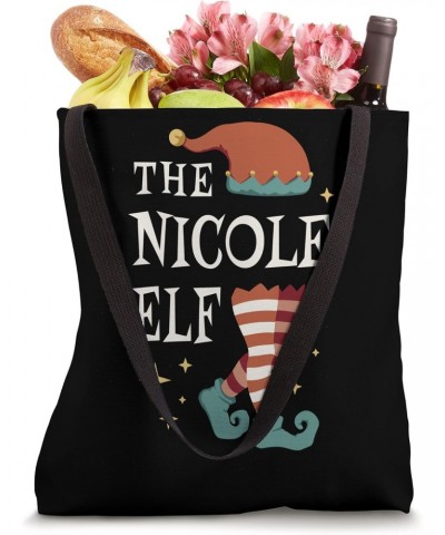 The Nicole Elf - Christmas Pajama for Nicole Tote Bag $13.87 Totes