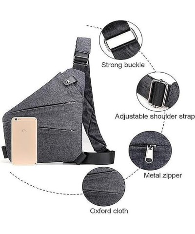 Mineneat Anti-Theft Travel Bag, Mineneat Anti Theft Bag, Mineneat Travel Bag, Cross Body Travel Bag (2pcs-D, Left Shoulder) L...