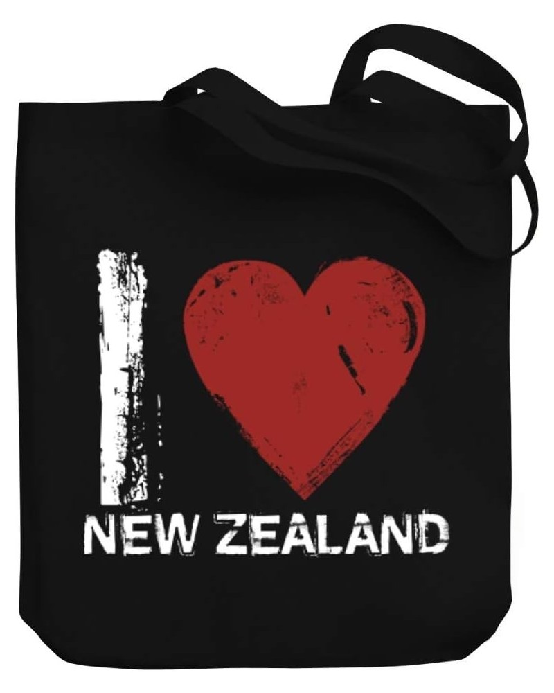 I LOVE New Zealand Vintage Canvas Tote Bag 10.5" x 16" x 4 $17.20 Totes