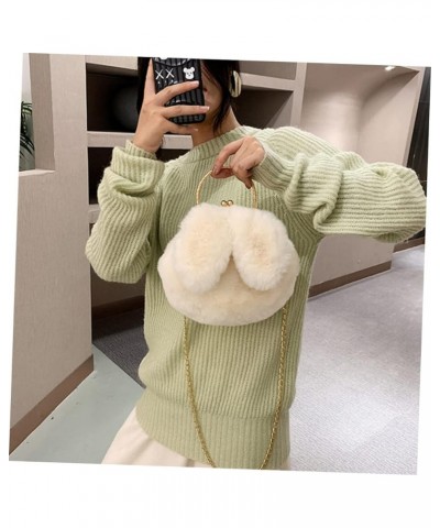 3 Pcs Plush Rabbit Ears Shoulder Bunny Shoulder Pouch Women Purses Crossbody Black Messenger Bag Rabbit Whitex2pcs $12.65 Cro...