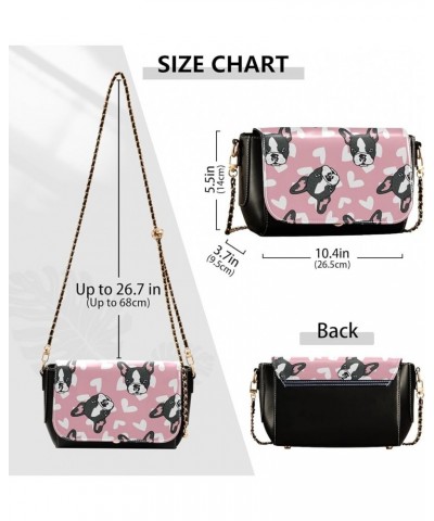 Crossbody Bags for Women Trendy Women's Black Shoulder Bag Small PU Leather Flap Cross Body Bag Handbags Pattern8 $23.36 Cros...