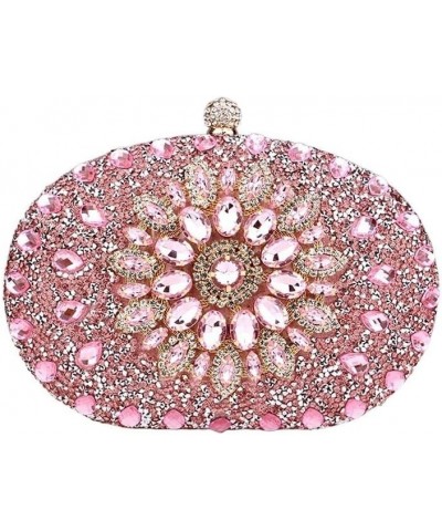 Diamond Women Luxury Clutch Evening Bag Wedding Crystal Ladies Cell Phone Pocket Purse Female Wallet For Party Ym3108pink $28...