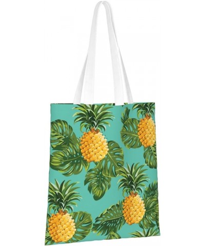 Pineapple Single Shoulder Fashion Canvas Tote Shopping Bags Handbags For Men And Women Pineapple18 $11.33 Totes