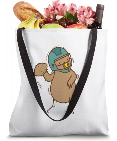 Kiwi play Football Bird and Fruit Tote Bag $11.04 Totes