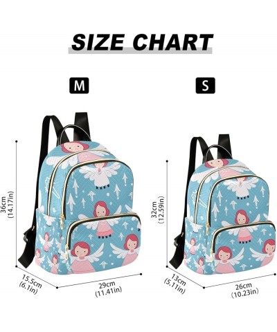 Mini Backpack Purse for Women, Cute Angel Travel Bag Casual Daypack Shoulder Bag Small $18.55 Backpacks