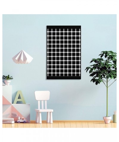 The Dot Illusion, Watch The Dots Appear And Disappear,Optical Illusion Poster, Wall Art Poster for Room Aesthetics Canvas Wal...