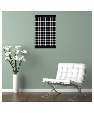 The Dot Illusion, Watch The Dots Appear And Disappear,Optical Illusion Poster, Wall Art Poster for Room Aesthetics Canvas Wal...