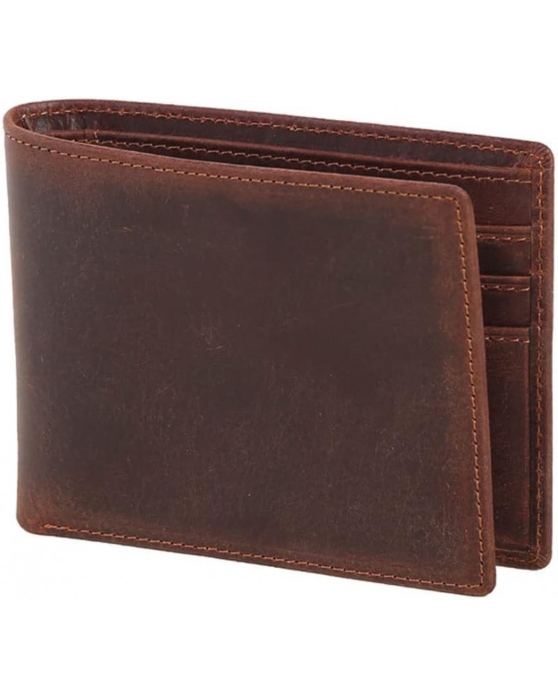 Front Pocket Wallet,Leather Billfold Slim Hipster Cowhide Credit Card/ID Purses Foldable Wallet (Color : C) A $91.03 Wallets