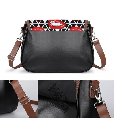 Crossbody Bags for Women Small PU Leather Over the Shoulder Purses and Flap Crossbody Handbags Pattern (591) $17.62 Totes