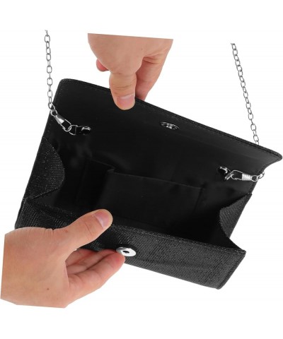 Handbag Women Clutch Bag Evening Bag for Lady Evening Bag for Women Clutch Bag for Purse Women Evening Black $9.59 Evening Bags