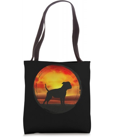 American Old Southern White Bulldog Dog Breed Tote Bag $13.66 Totes