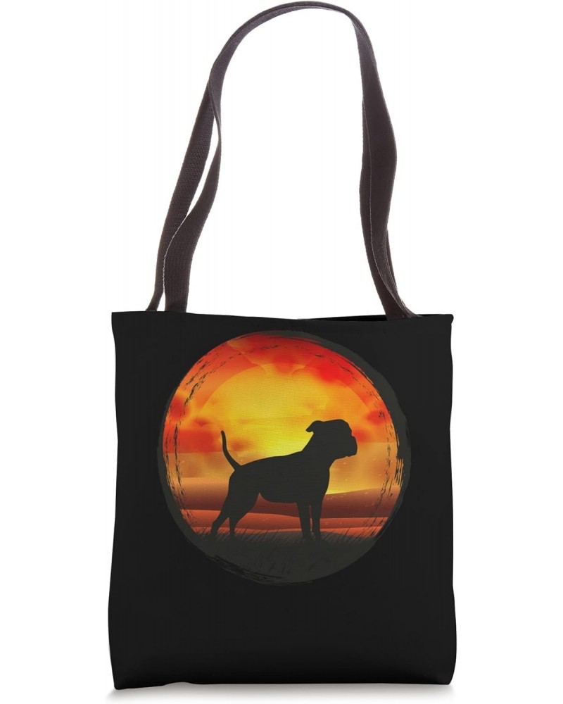 American Old Southern White Bulldog Dog Breed Tote Bag $13.66 Totes