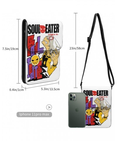 Anime Small Cell Phone Purse Soul Anime Eater Fashion Womens Crossbody Cellphone Bag Mini Shoulder Bag 7.5x5.3 Inches $17.18 ...