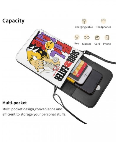 Anime Small Cell Phone Purse Soul Anime Eater Fashion Womens Crossbody Cellphone Bag Mini Shoulder Bag 7.5x5.3 Inches $17.18 ...