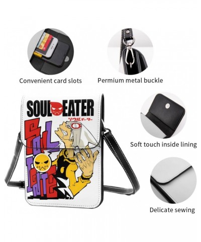 Anime Small Cell Phone Purse Soul Anime Eater Fashion Womens Crossbody Cellphone Bag Mini Shoulder Bag 7.5x5.3 Inches $17.18 ...