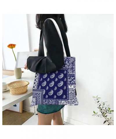 Paisley Single Shoulder Fashion Canvas Tote Shopping Bags Handbags For Men And Women Paisley33 $11.33 Totes