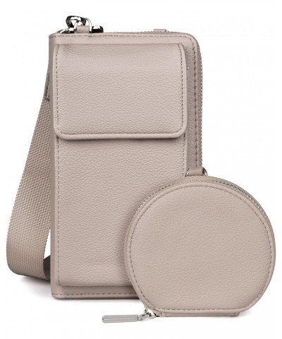 Small Crossbody Cell Phone Purse for Women Wallet Bag with Credit Card Slots 2PCS Zz-tan 180 $8.54 Crossbody Bags