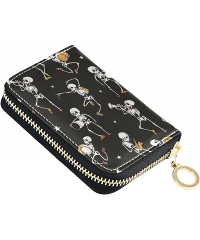 Doberman Dog RFID Credit Card Holder Leather With Zipper Card Case Wallet for Women Girls Color 25 $11.01 Wallets