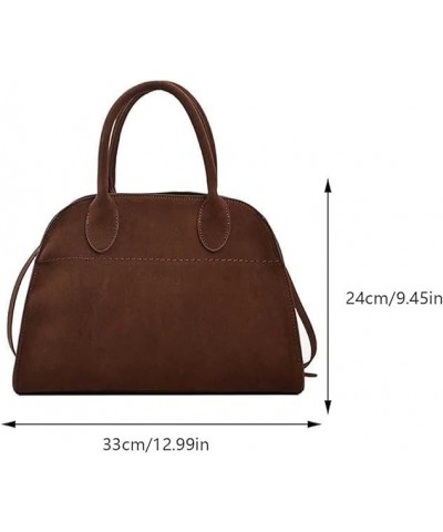 2024 Suede Purses For Women Bags Women Suede Purse Tote Bag Vintage Top Handle Fashion Retro Shoulder Satchel Top Handle Bag ...