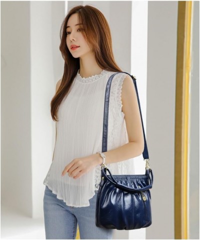 Women Shoulder HandBags Crossbody Bags For Female Leather Designer Purses Handbag Women's Messenger Bag 8131 Black $20.35 Sho...