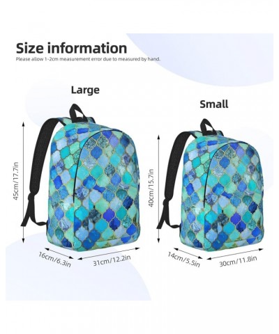 Stone Pattern Print Unisex Canvas Backpack Cute Backpack For Travel Sports Casual Aesthetic Backpack Black Small $19.41 Backp...