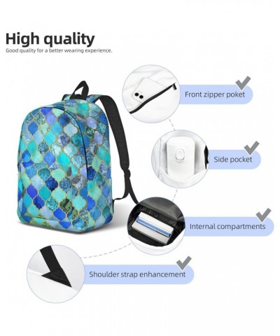 Stone Pattern Print Unisex Canvas Backpack Cute Backpack For Travel Sports Casual Aesthetic Backpack Black Small $19.41 Backp...