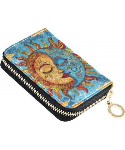 RFID Credit Card Holder Skull Flower Butterfly Leather With Zipper Card Case Wallet for Women Girls Color 02 $9.49 Wallets