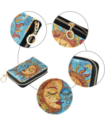 RFID Credit Card Holder Skull Flower Butterfly Leather With Zipper Card Case Wallet for Women Girls Color 02 $9.49 Wallets